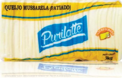 Queijo Mussarela Fatiado -  3 kg
